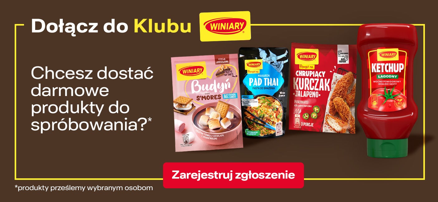 Chcesz dostać darmowe produkty do spróbowania?