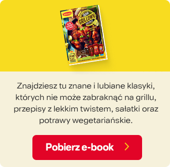 Znajdziesz tu znane i lubiane klasyki, których nie może zabraknąć na grillu, przepisy z lekkim twistem, sałatki oraz potrawy wegetariańskie.​