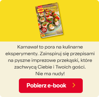 Karnawał to pora na kulinarne eksperymenty. Zainspiruj się przepisami na pyszne imprezowe przekąski, które zachwycą Ciebie i Twoich gości. Nie ma nudy!​