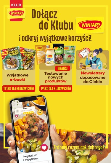 Baner - Dołącz do Klubu Winiary - e-book grill wersja mobilna
